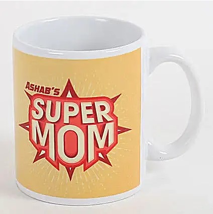 Personalized Mug for Super Mom 